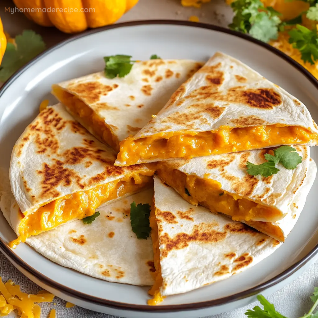 Pumpkin Quesadilla