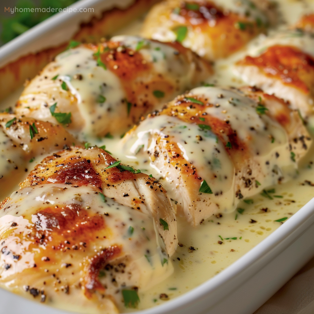 Creamy Caesar Chicken Delight