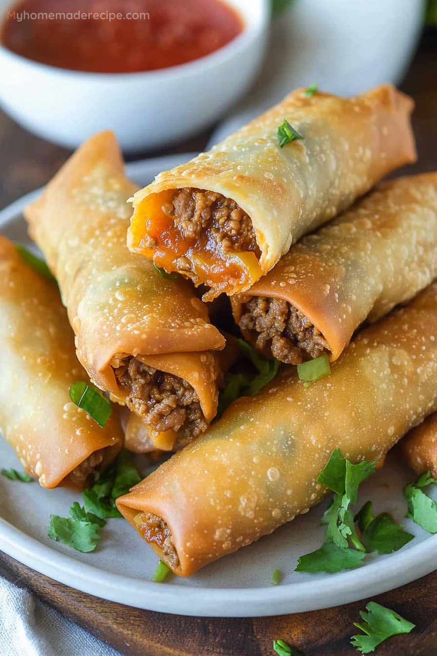 Taco Egg Rolls