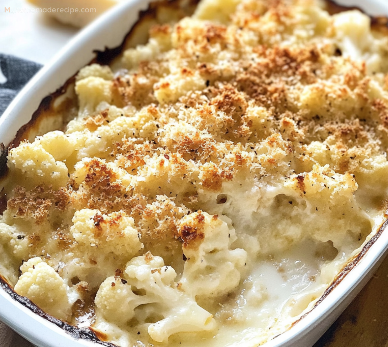 Easy Cauliflower Gratin With Gruyère