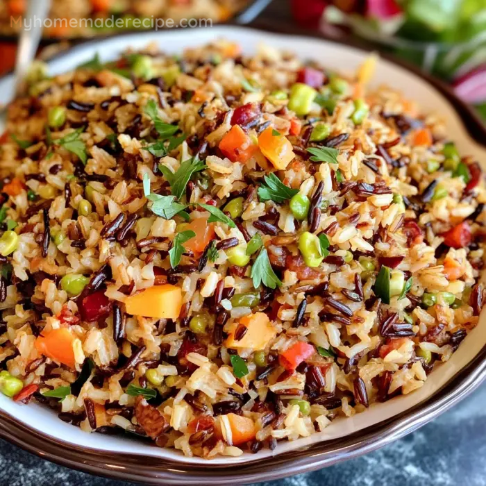 Thanksgiving Wild Rice Pilaf