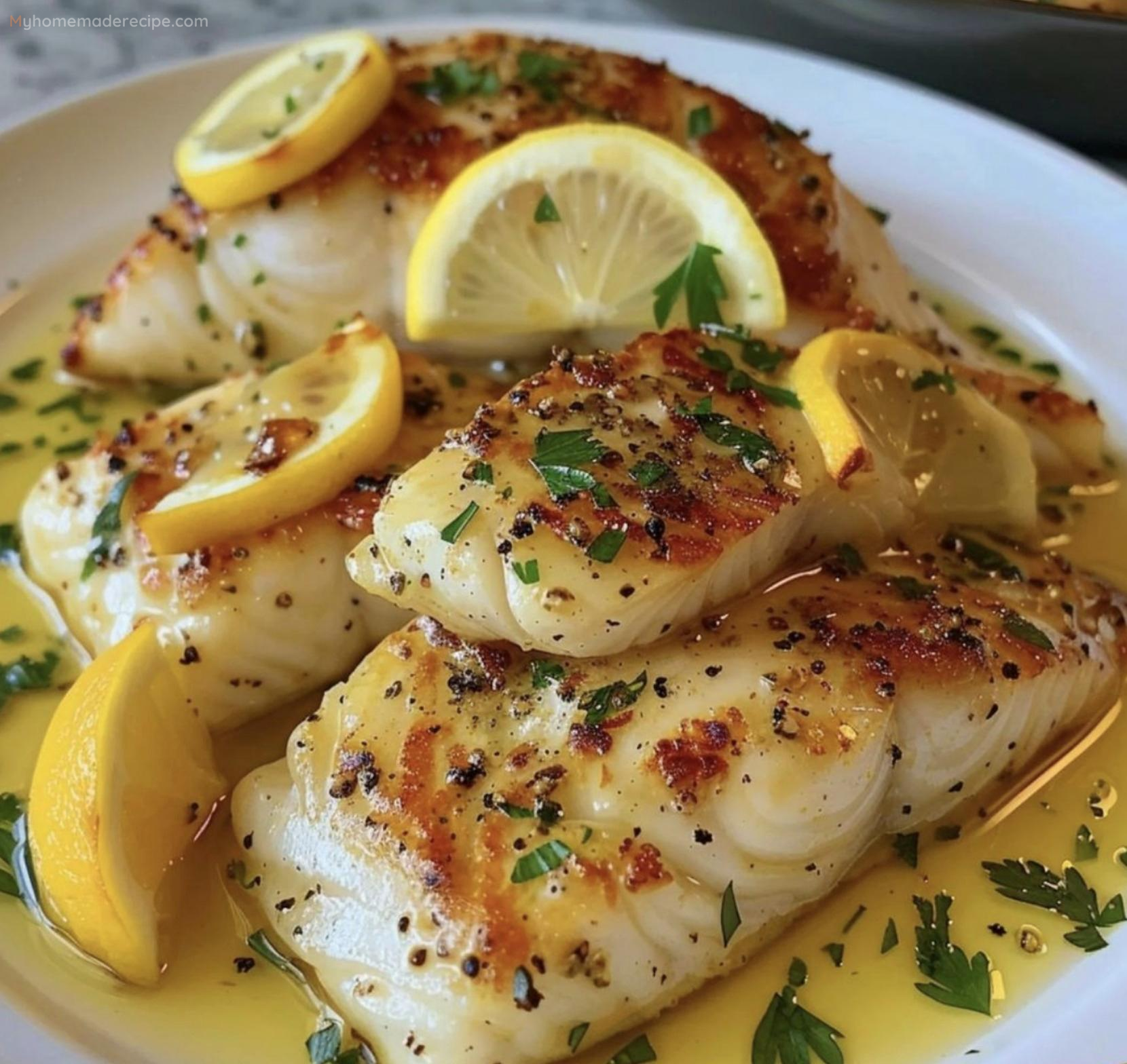 Zesty Lemon Butter Fish Fillet