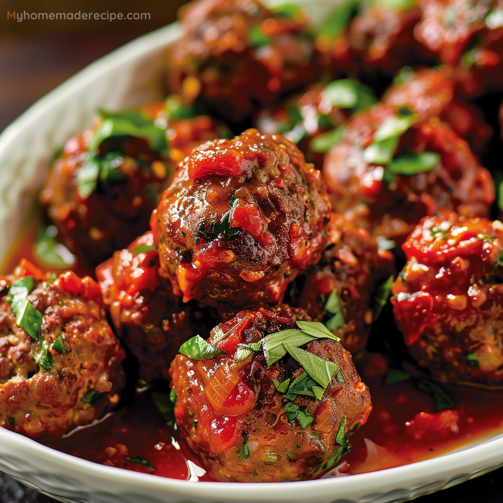 Porcupine Meatballs