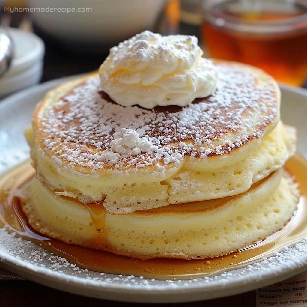 Fluffy Japanese Pancakes