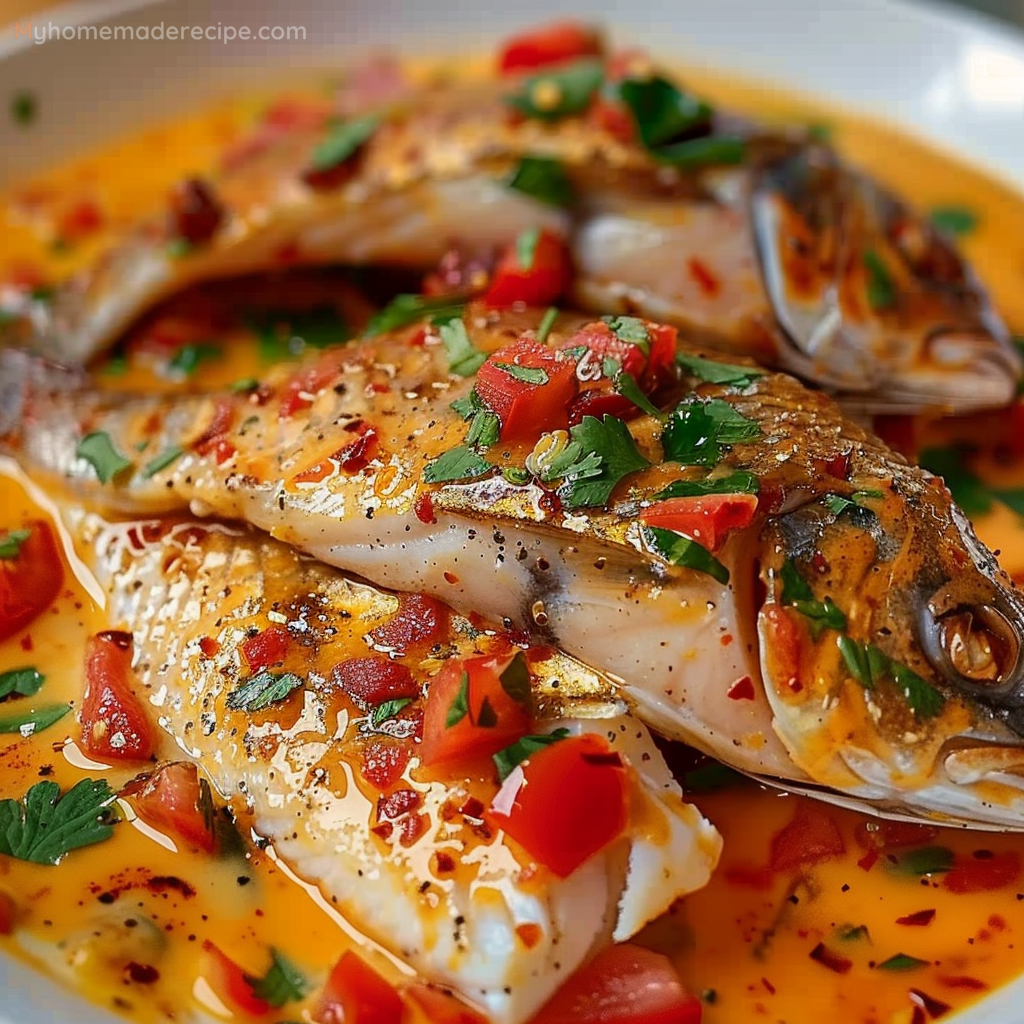 Red Snapper with Creamy Creole Sauce