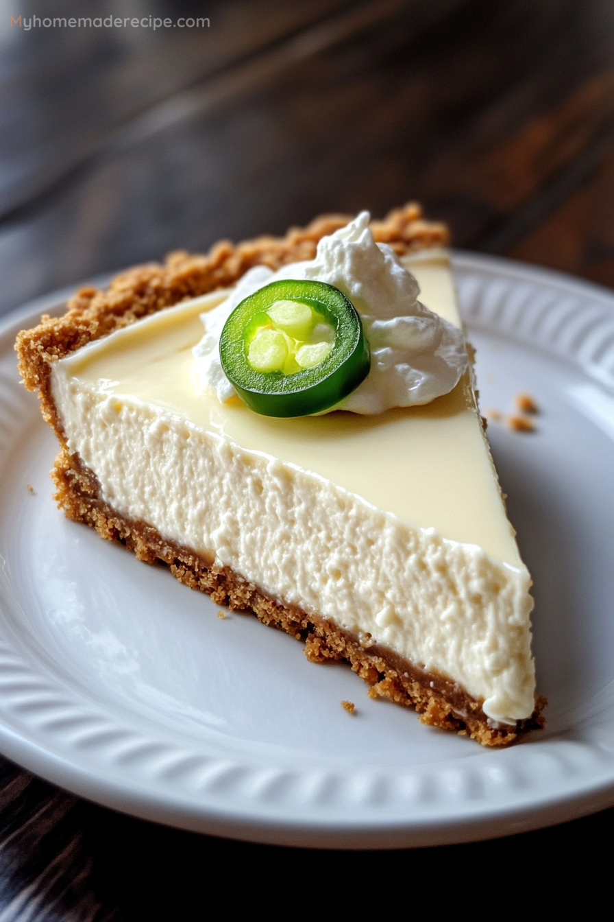 Jalapeño Lime Cheesecake