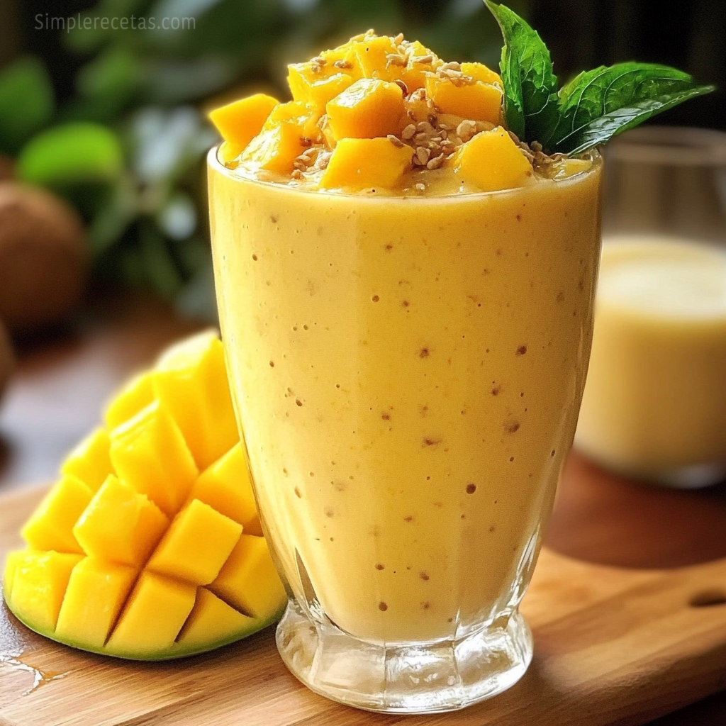 Batido de Piña y Mango