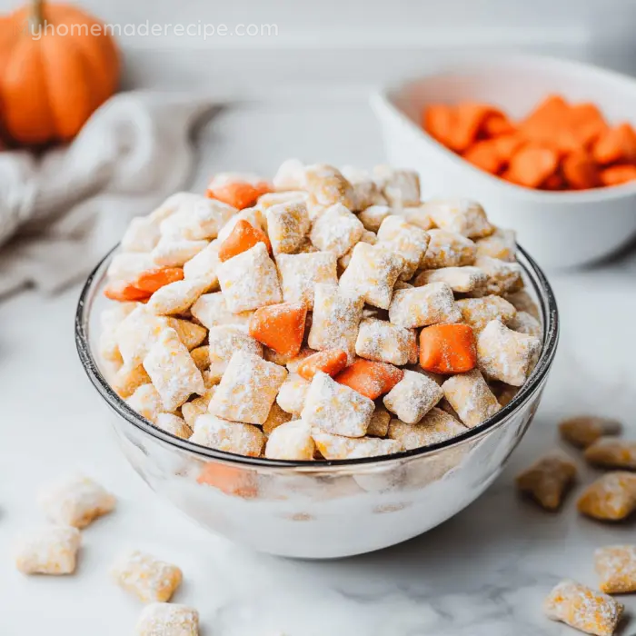 Pumpkin Spice Puppy Chow