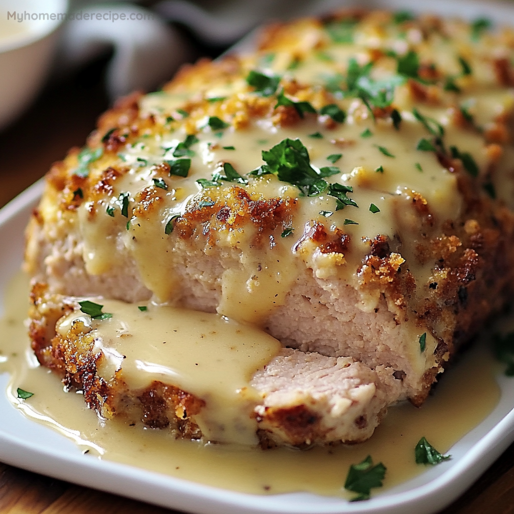 Chicken Cordon Bleu Meatloaf