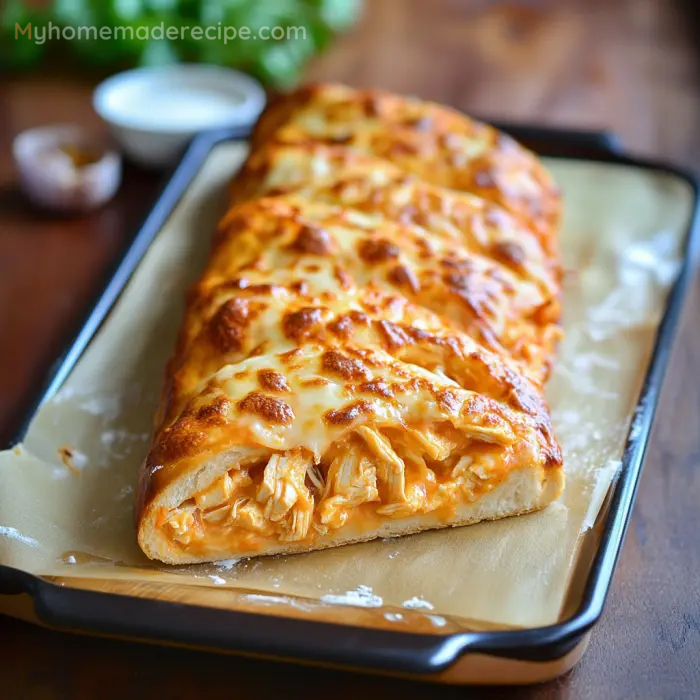 Buffalo Chicken Bread