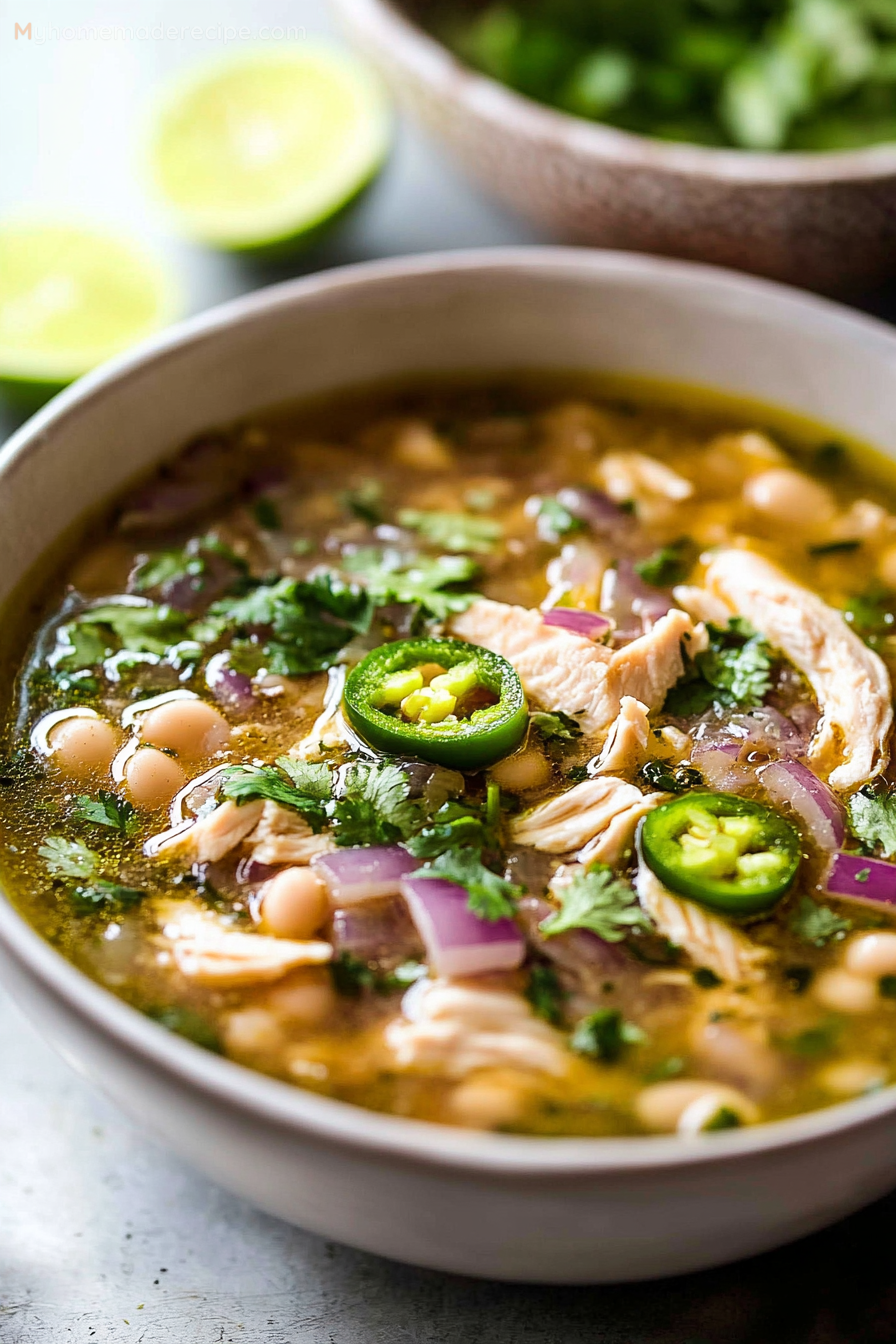 Jalapeño Lime Chicken Soup