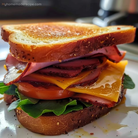 Air-Fried Bologna Sandwich