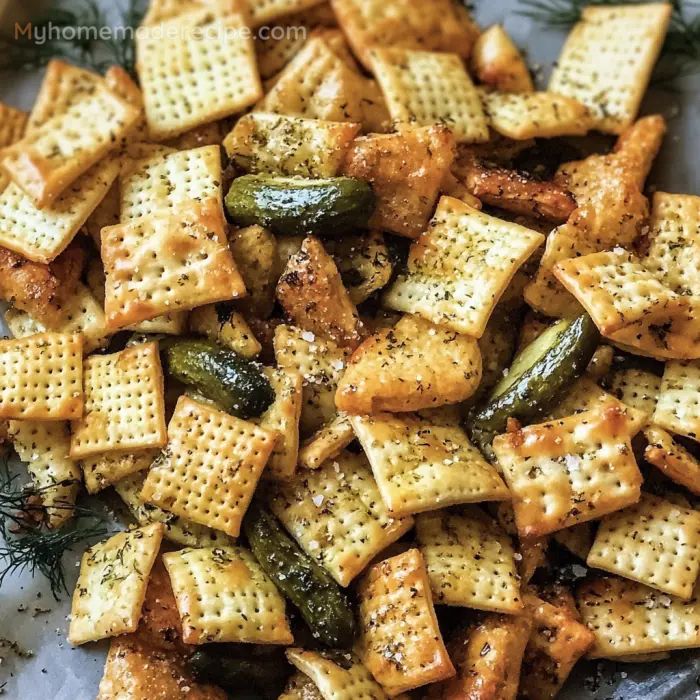 Dill Pickle Chex Mix