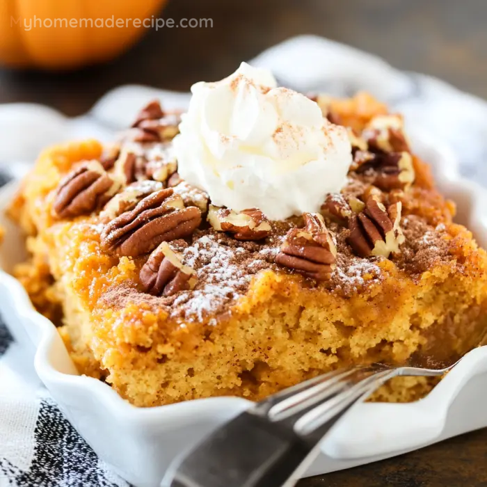 Pumpkin Crunch Cake