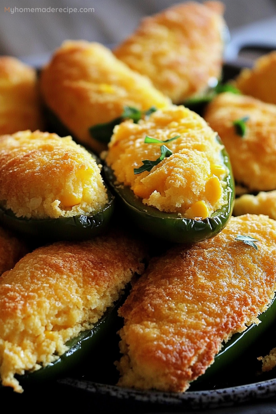 Jalapeño Cornbread Poppers