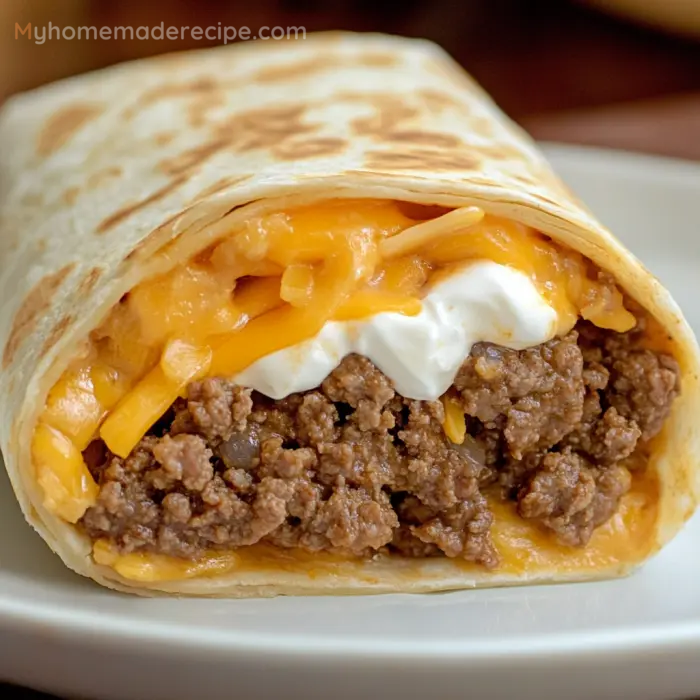 Taco Bell Beefy 5-Layer Burrito (Copycat)