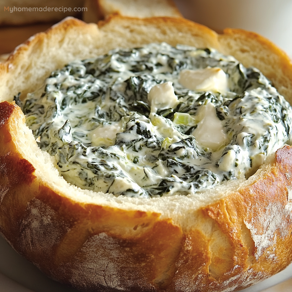 Best Spinach Dip Ever Recipe - My Home Made Recipe