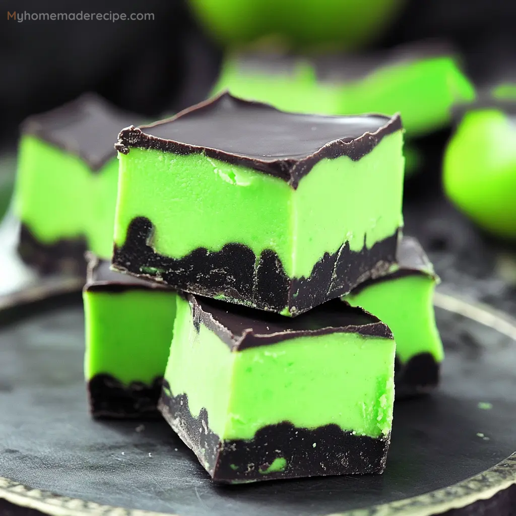 Poison Apple Fudge