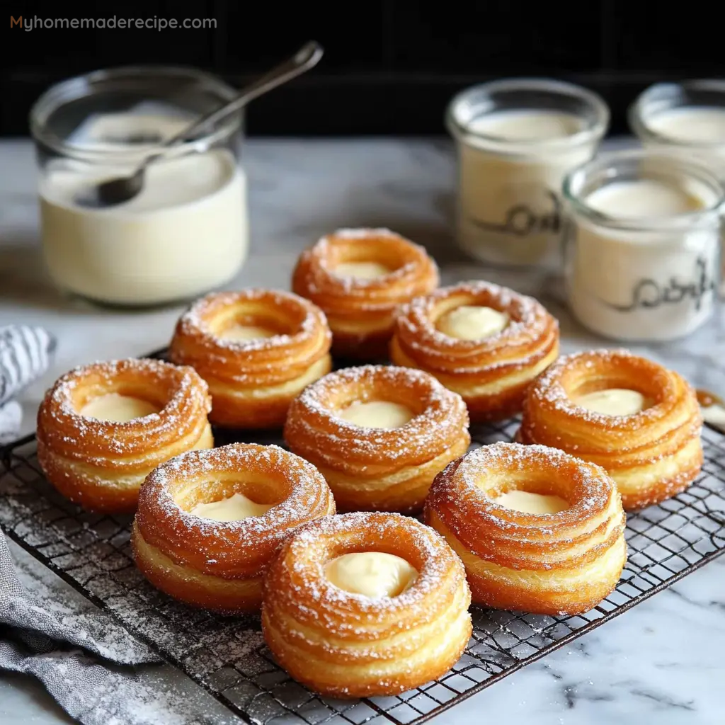 Homemade Cronuts