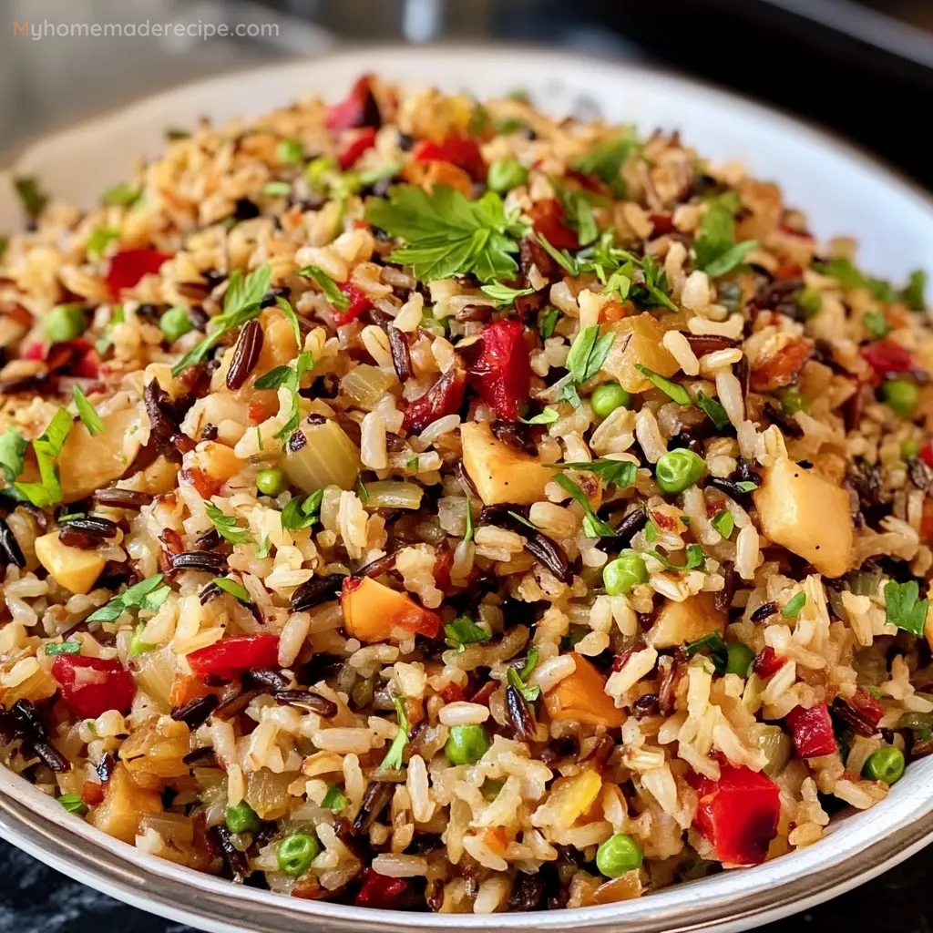 Thanksgiving Wild Rice Pilaf