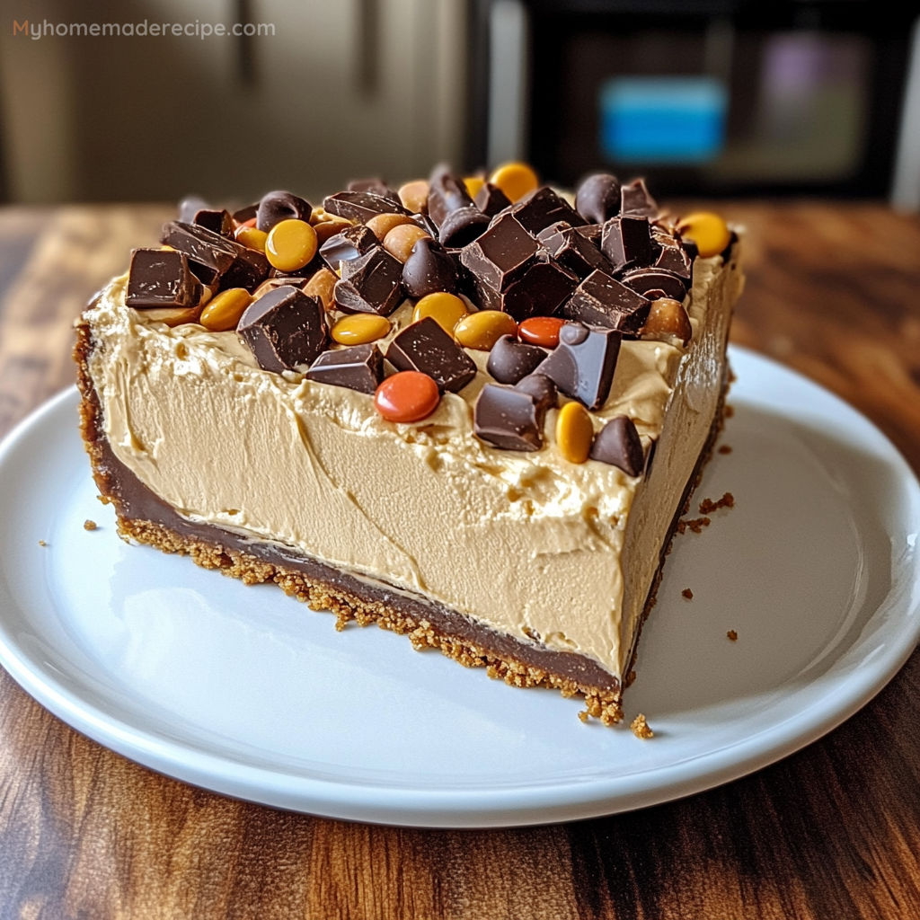 No-Bake Peanut Butter Cheesecake