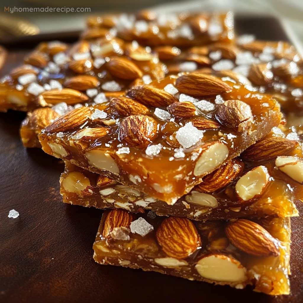 Salted Almond Brittle