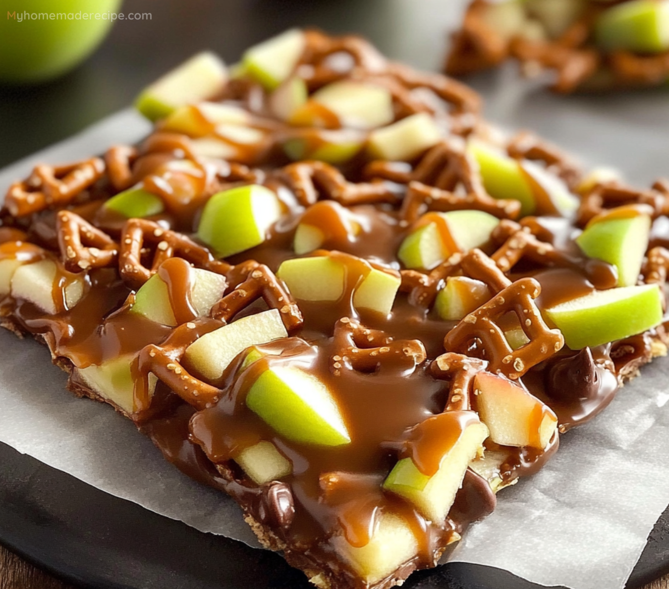 Caramel Apple Bark