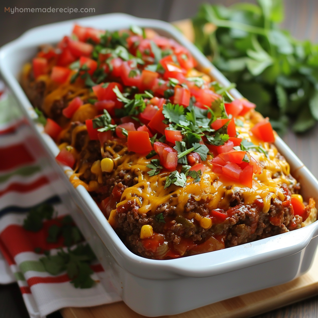 Zesty Mexican Taco Meatloaf