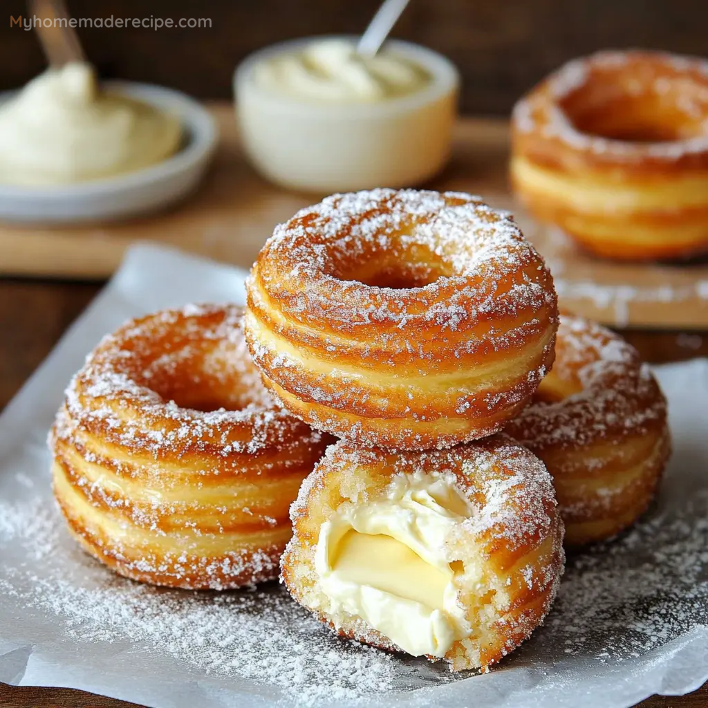 Homemade Cronuts