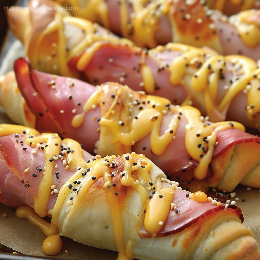 Ham and Cheese Sticks