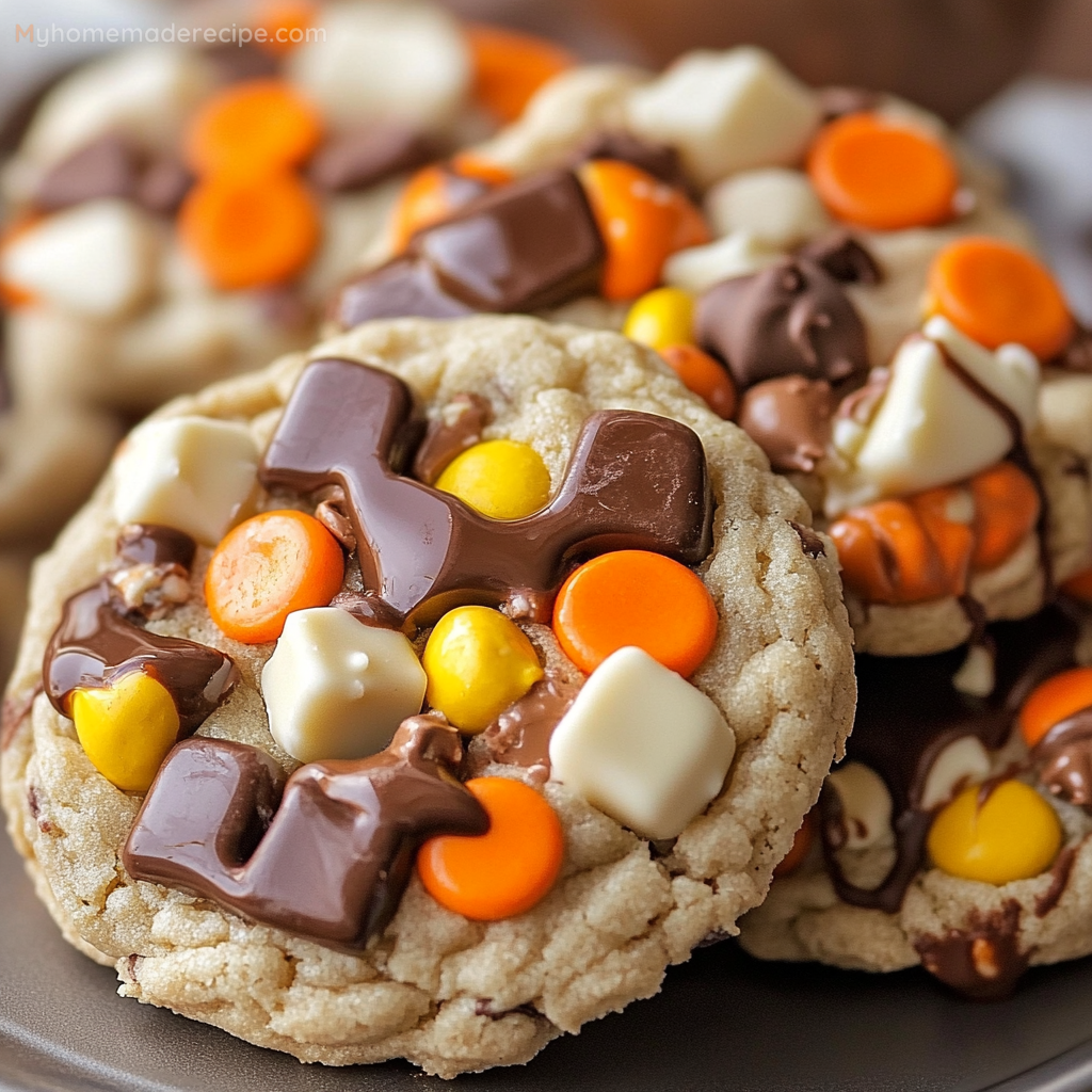 Ultimate Reese’s Cheesecake Cookie Delight