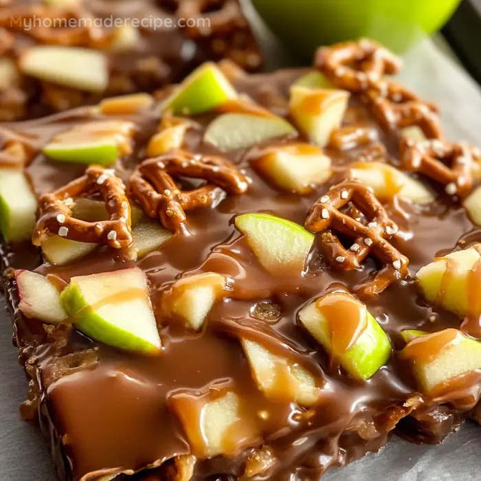 Caramel Apple Bark