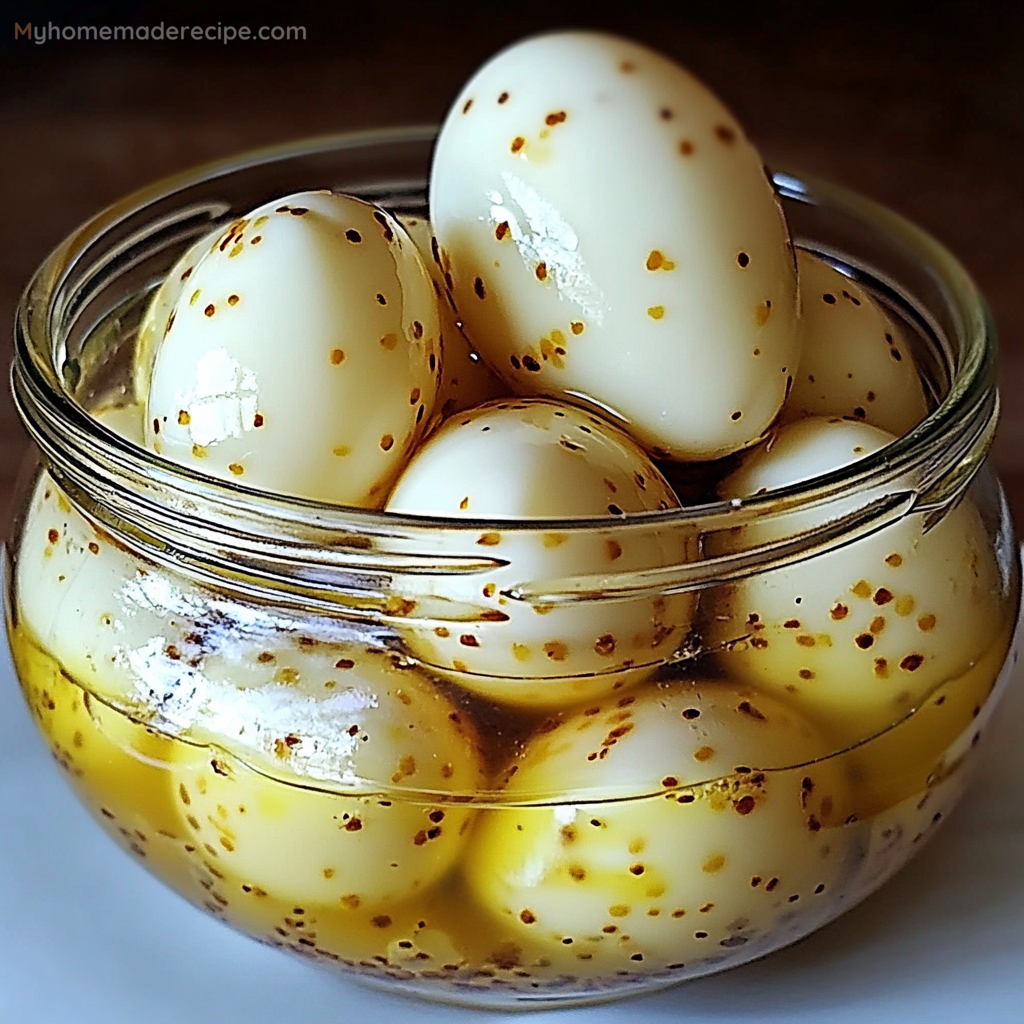 Mustard Pickled Eggs