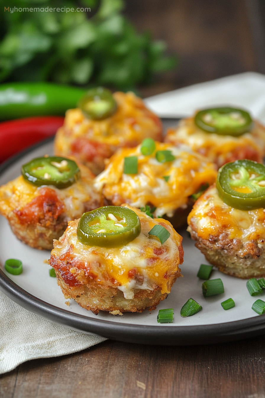 Jalapeño Popper Burger Bites