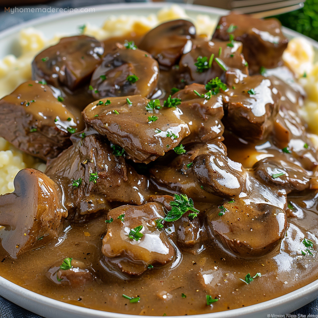 Beef Tips and Gravy