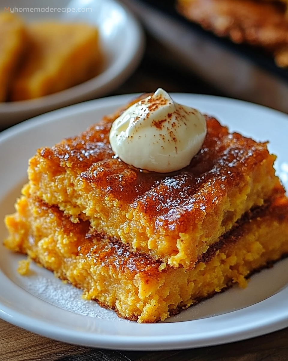 Honey Butter Sweet Potato Cornbread