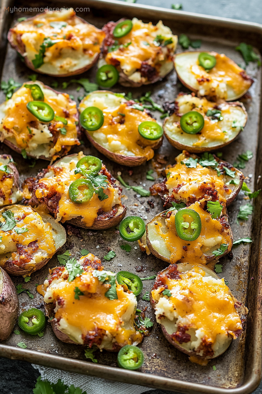 Jalapeño Popper Smashed Potatoes