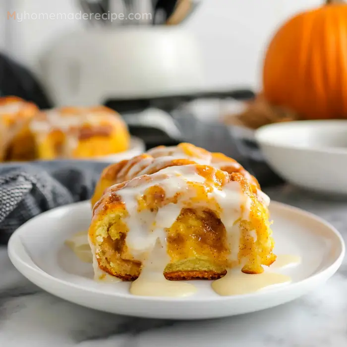 Pumpkin Cinnamon Rolls