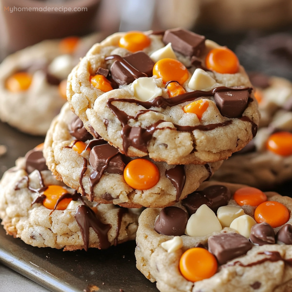 Ultimate Reese’s Cheesecake Cookie Delight