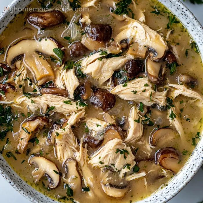 Rotisserie Chicken Mushroom Soup