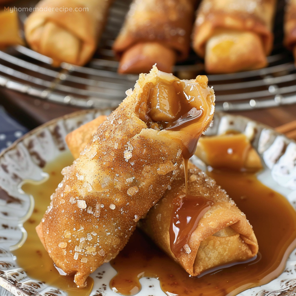 Apple Pie Egg Rolls