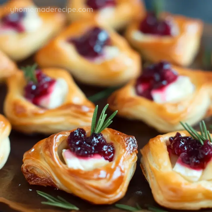 Cranberry Brie Bites