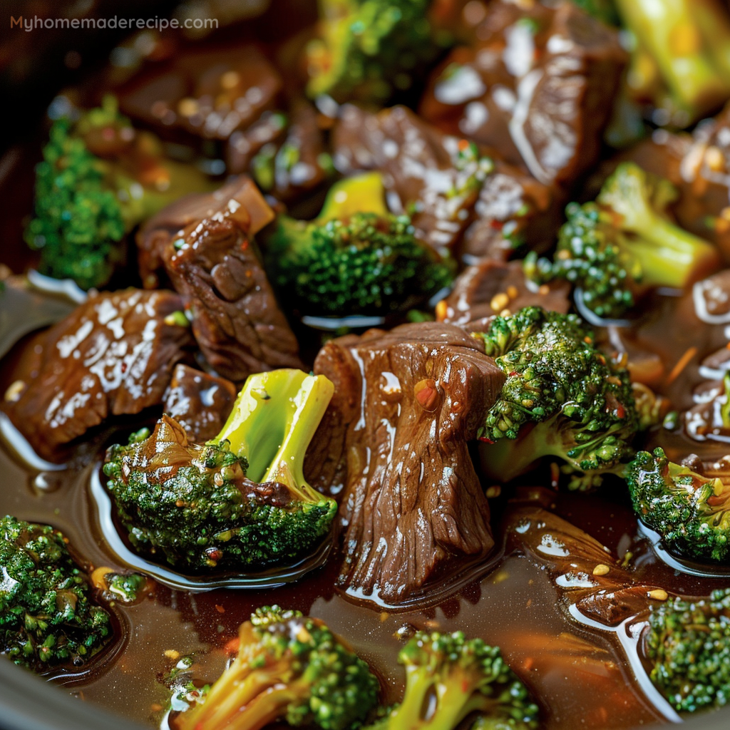 Slow Cooker Broccoli Beef