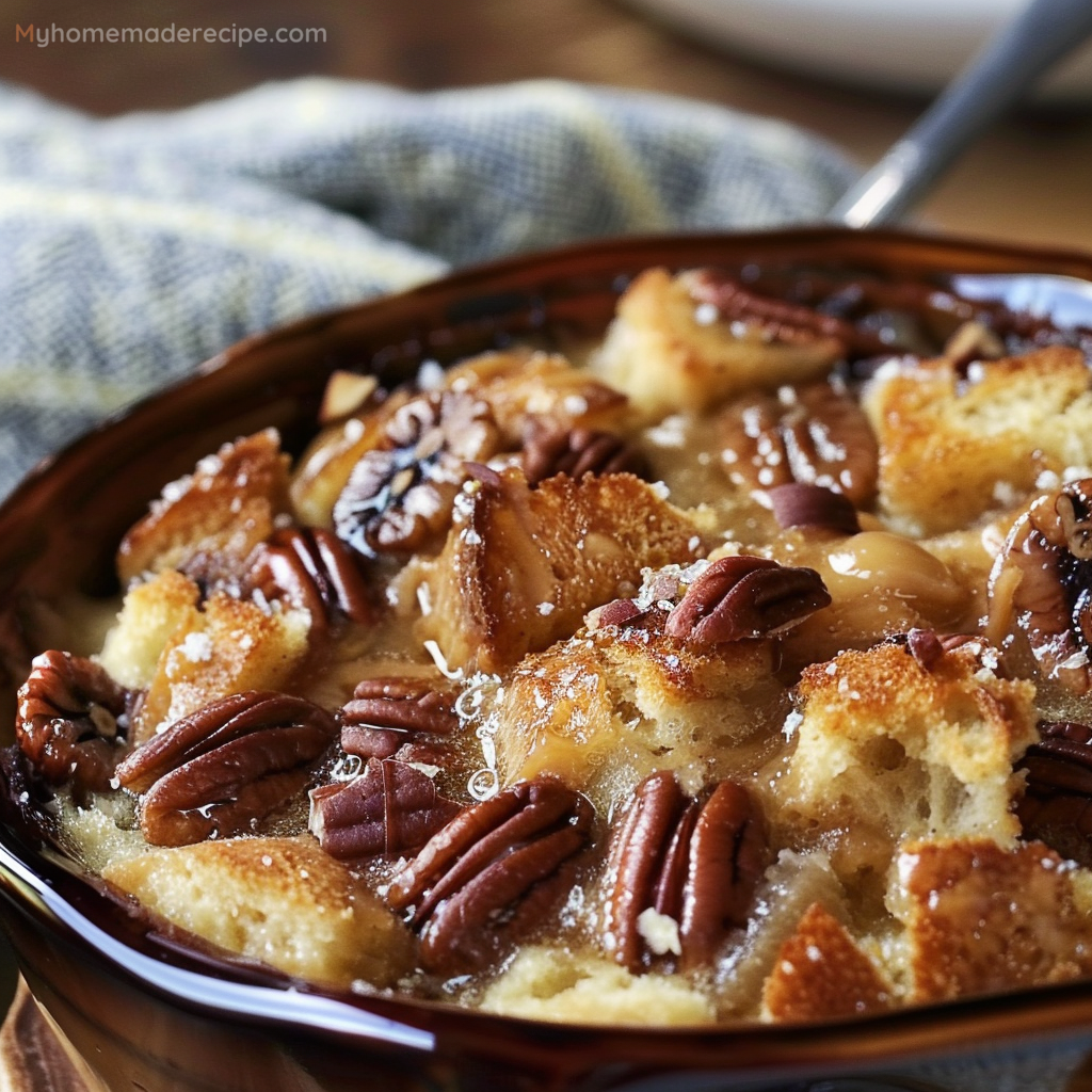 Pecan Pie Bread Pudding