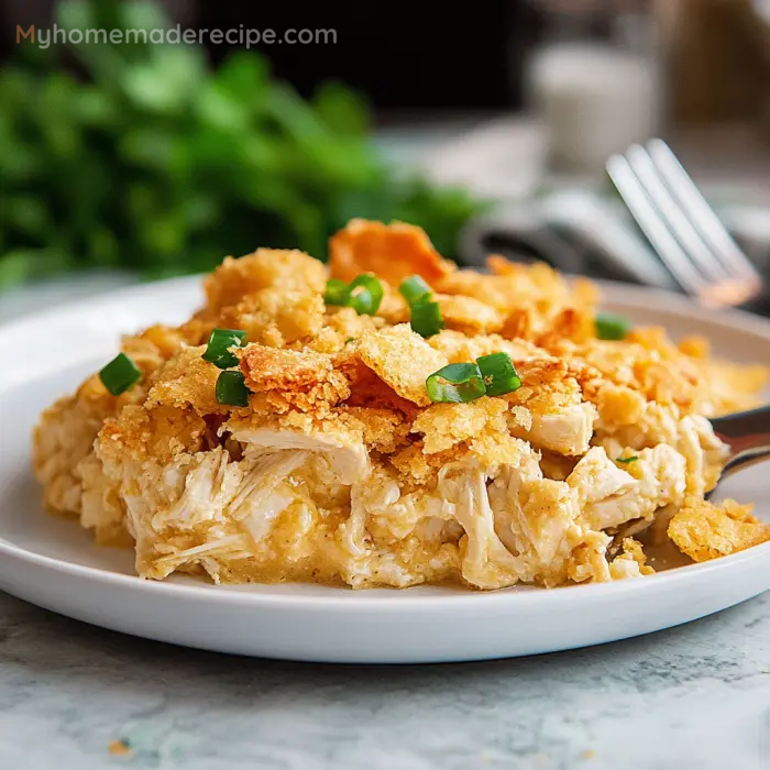 Ritz Cracker Chicken Casserole