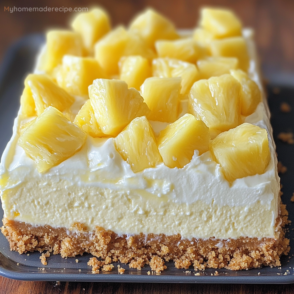 Pineapple Heaven Cheesecake