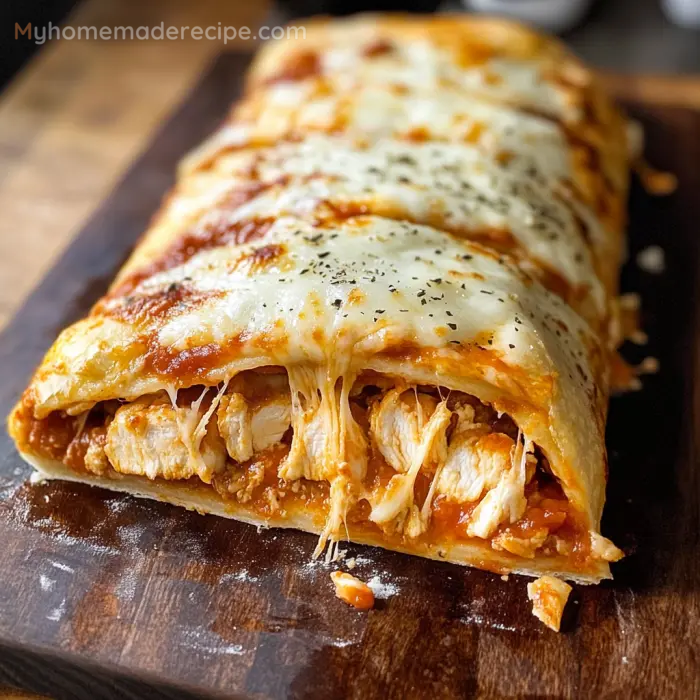 Chicken Parmesan Calzone