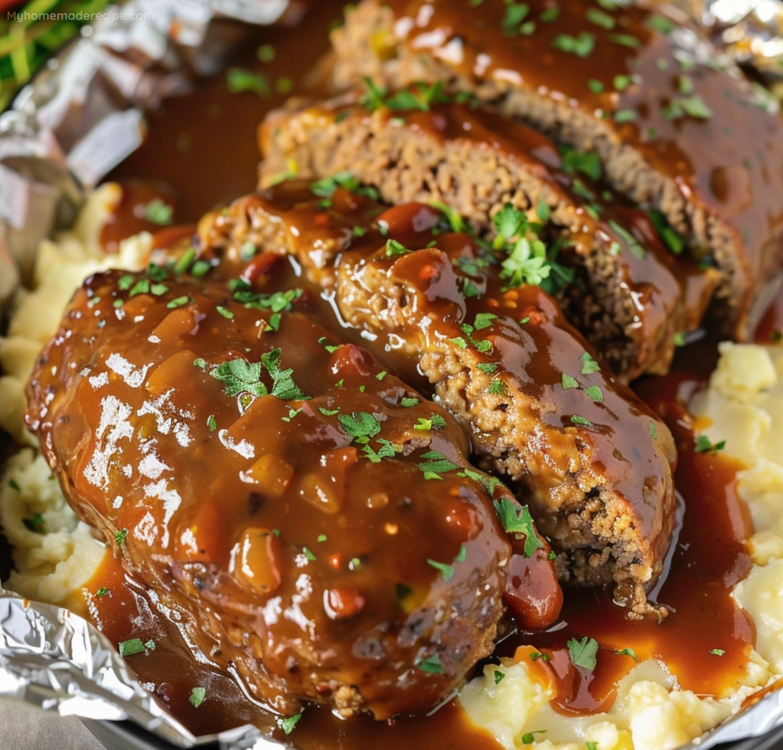 Crock Pot Mississippi Meatloaf