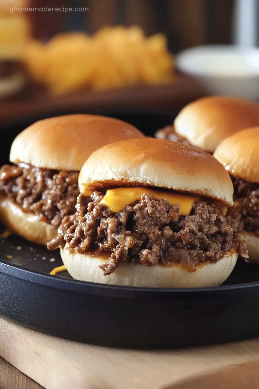 Steakhouse Burger Sloppy Joes