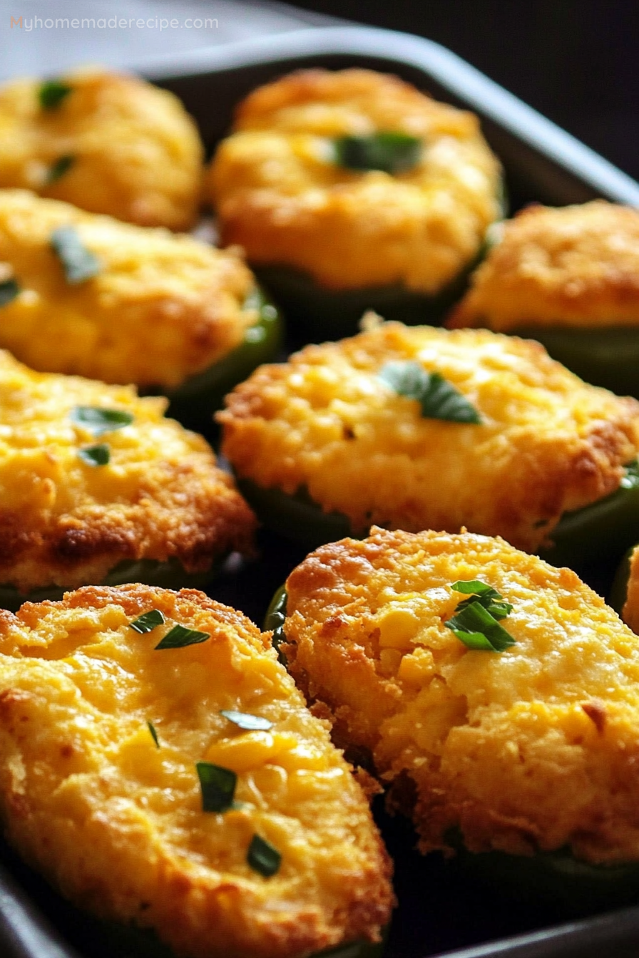 Jalapeño Cornbread Poppers